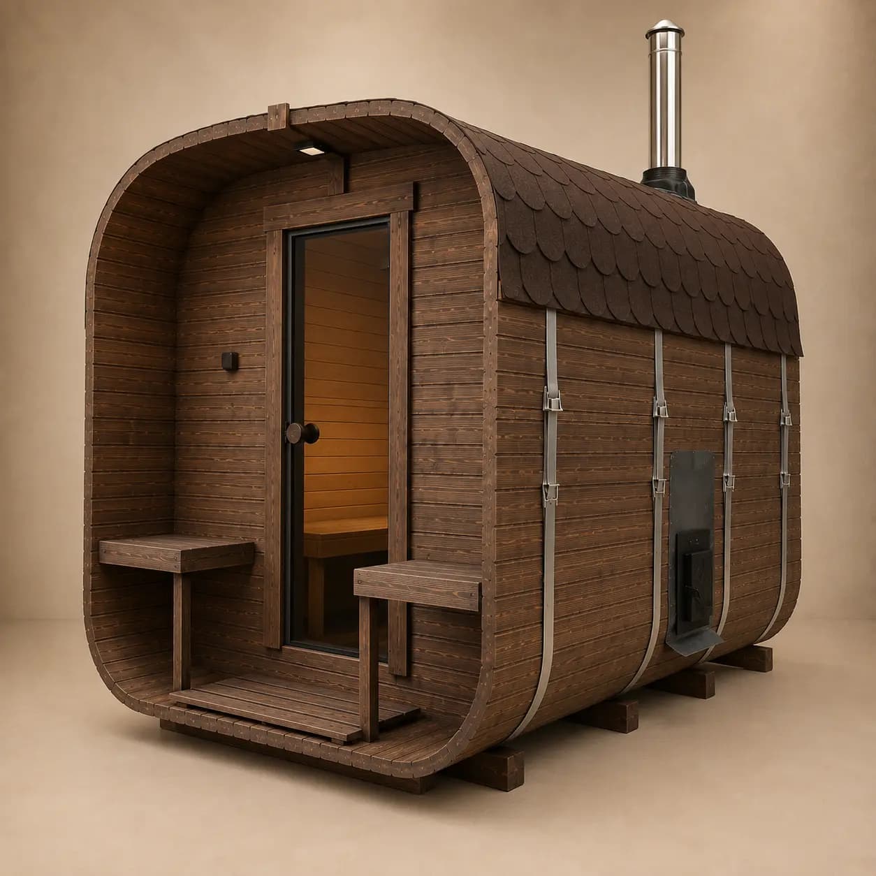 Sauna Quadro XL 340